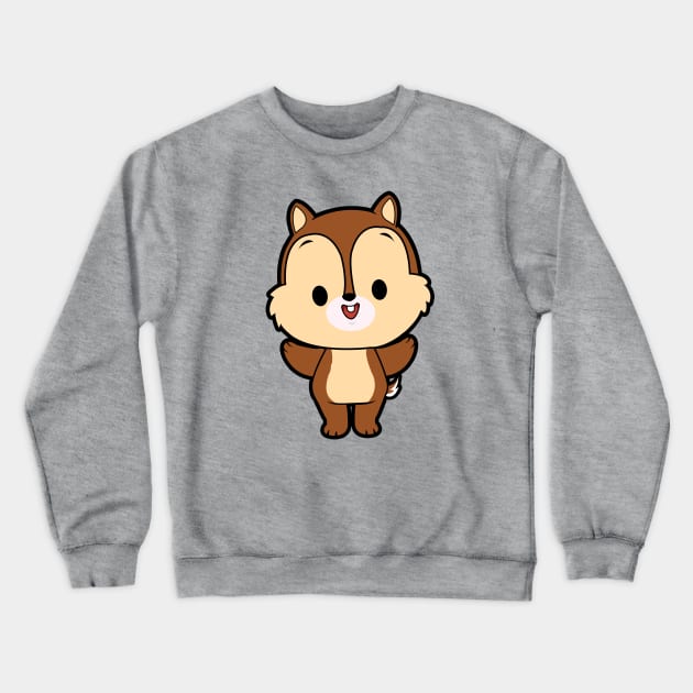 Cute Chip Crewneck Sweatshirt by nataliawinyoto